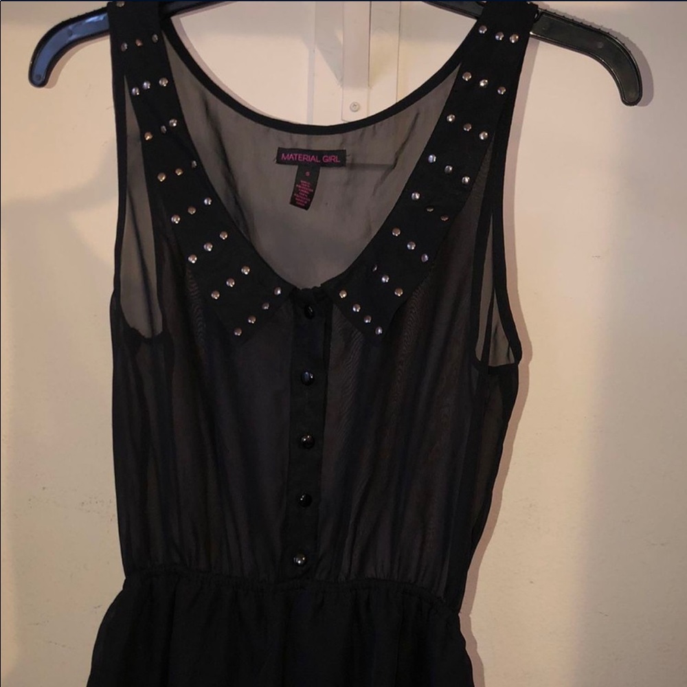 MATERIAL GIRL STUDDED ROMPER